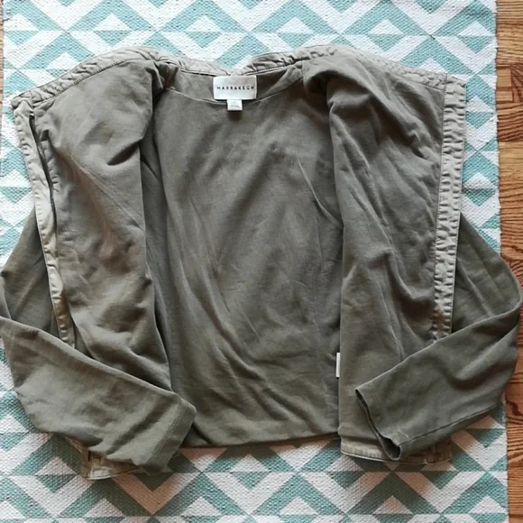 Anthropologie Olive Jacket - Picture 7 of 8